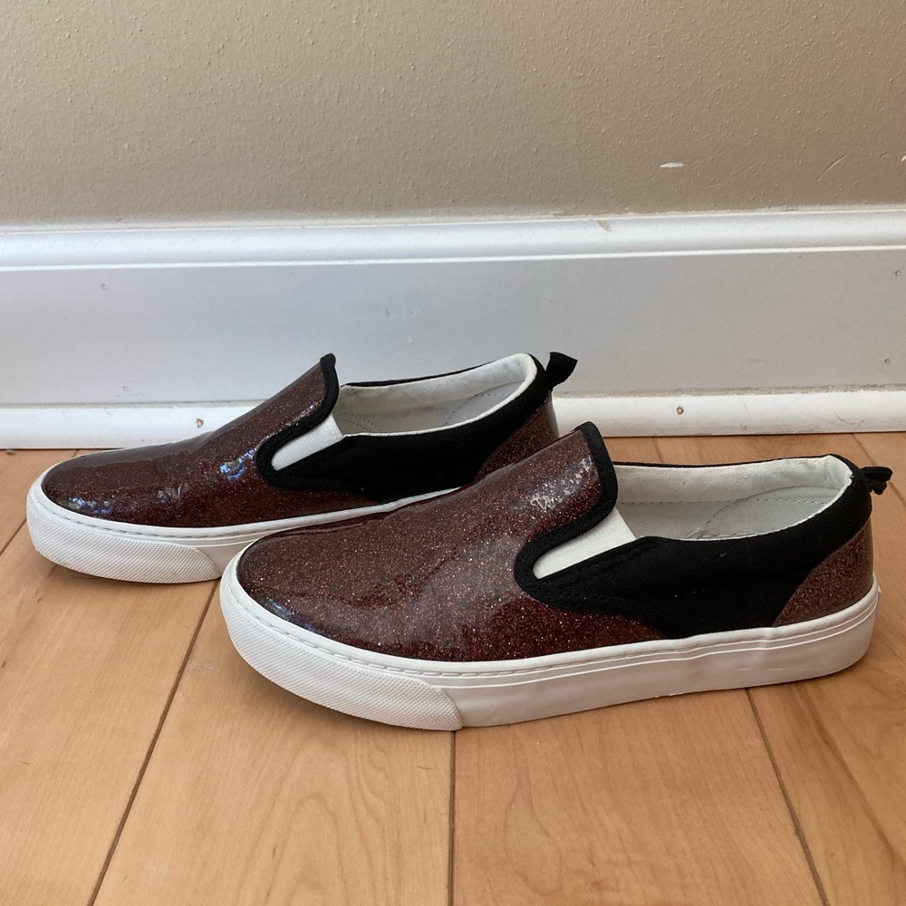 Old Navy Sparkly Slip On Sneakers